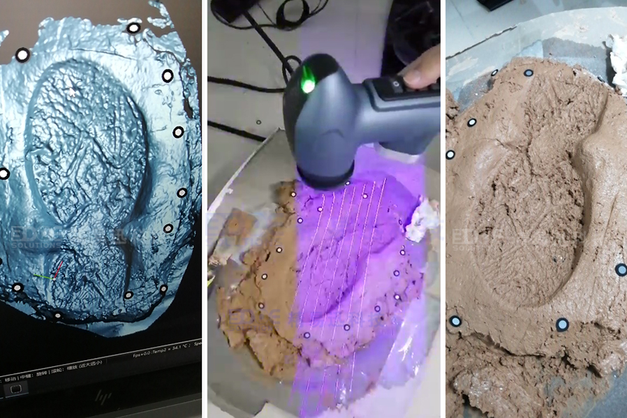 PG国际电子手持激光扫描仪esharp-p10助阵刑侦破案